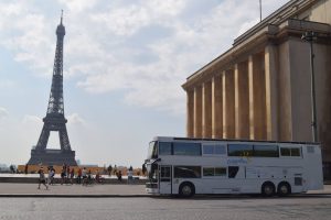 Odyssébus Lancement Tour Eiffel